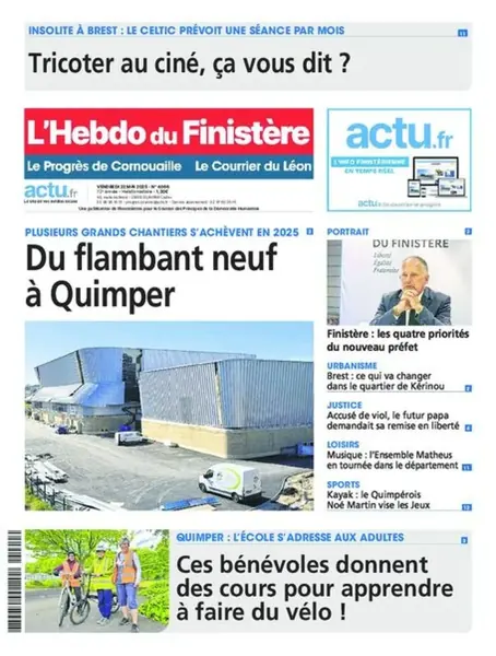 Dernière couverture — Le Courrier - Le Progrès