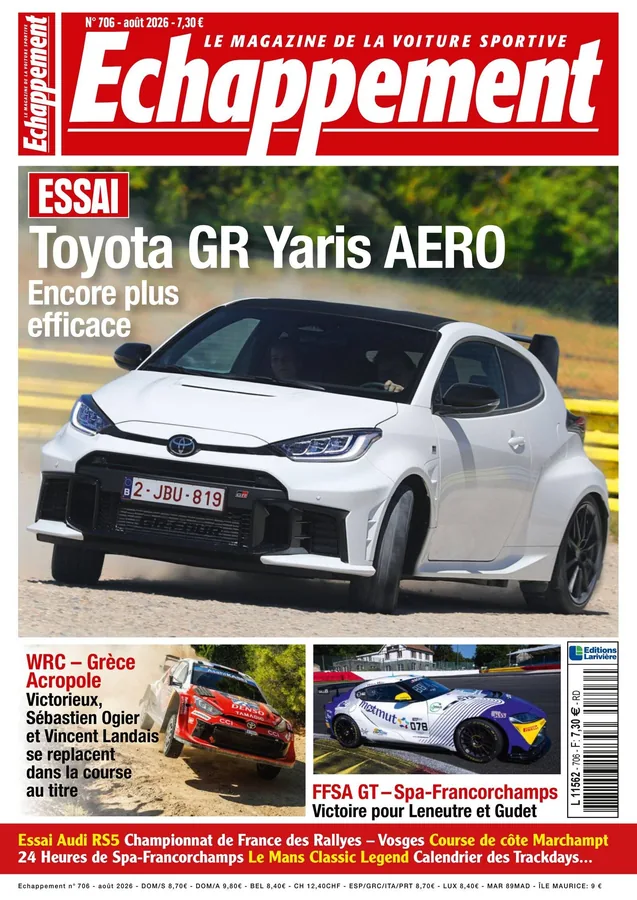 Dernière couverture — Echappement