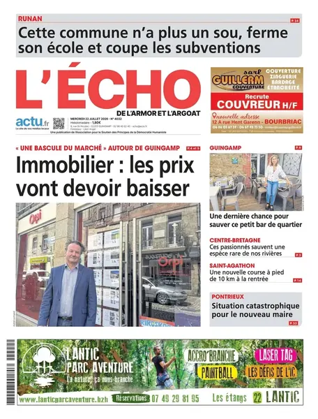 Dernière couverture — L'Écho de l'Armor et de l'Argoat