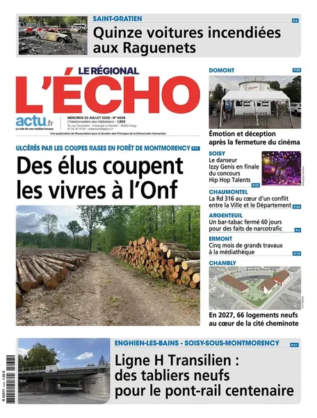 Dernière couverture — L'Écho - Le Régional