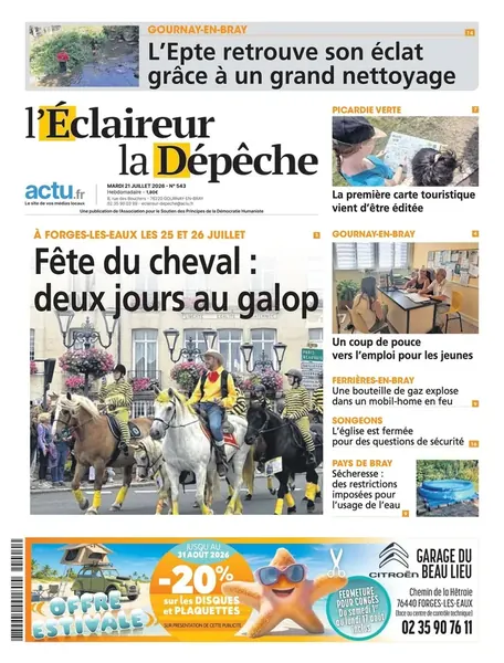 Dernière couverture — L'Éclaireur - La Dépêche
