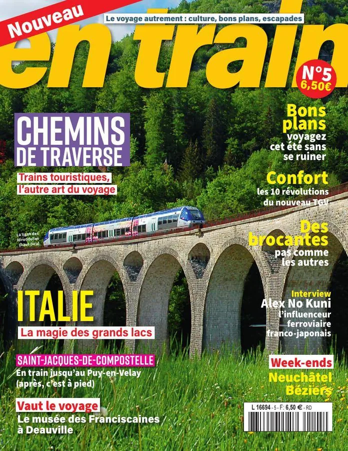 Dernière couverture — En Train