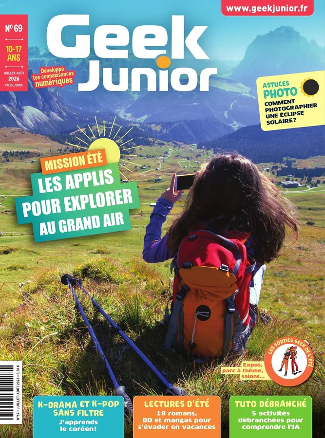 Dernière couverture — Geek Junior