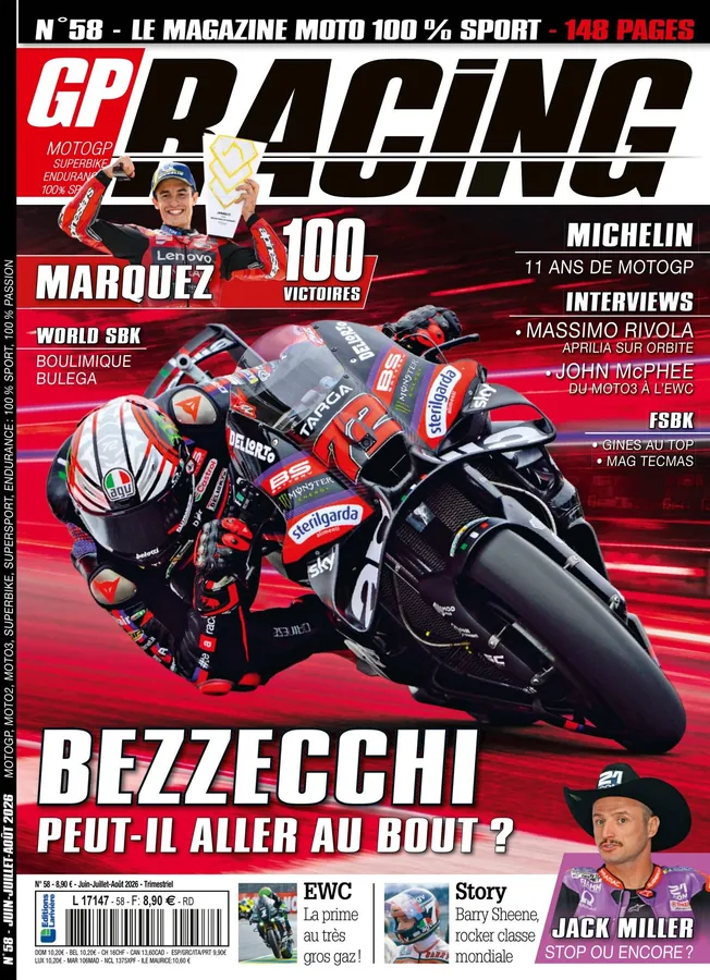 Dernière couverture — GP Racing