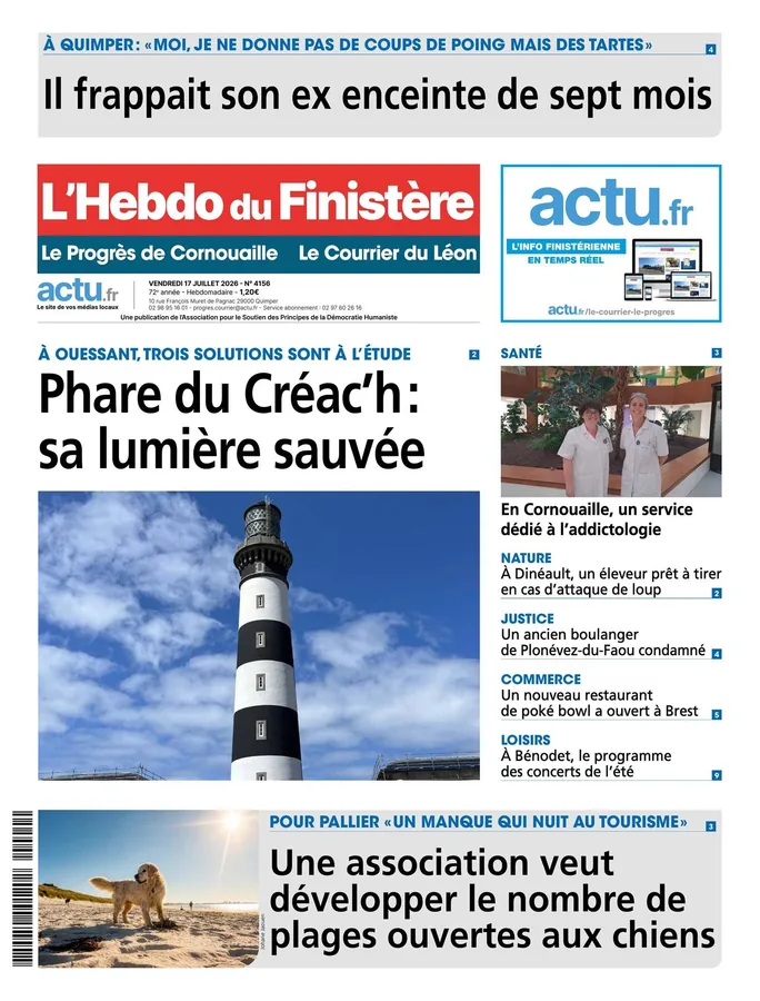 Dernière couverture — hebdo finistere progres cornouaille