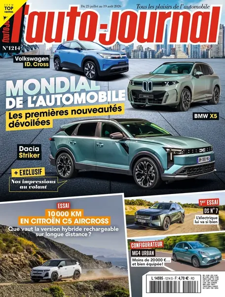 Dernière couverture — L'Auto Journal