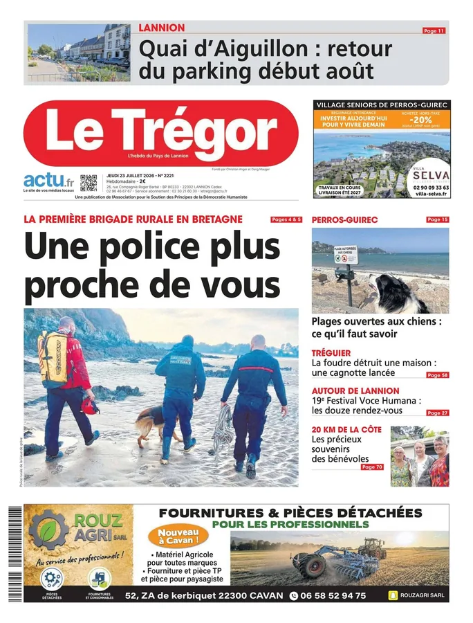 Dernière couverture — le tregor