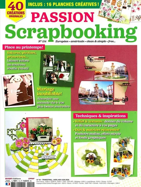 Dernière couverture — Passion Scrapbooking