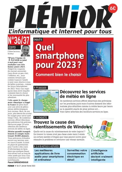 Dernière couverture — Plenior