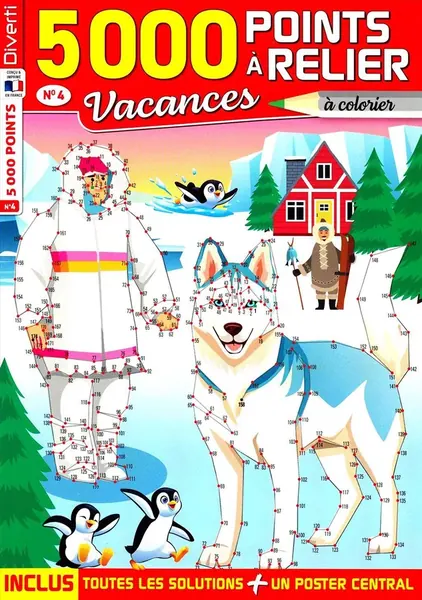 Dernière couverture — Points à relier vacances