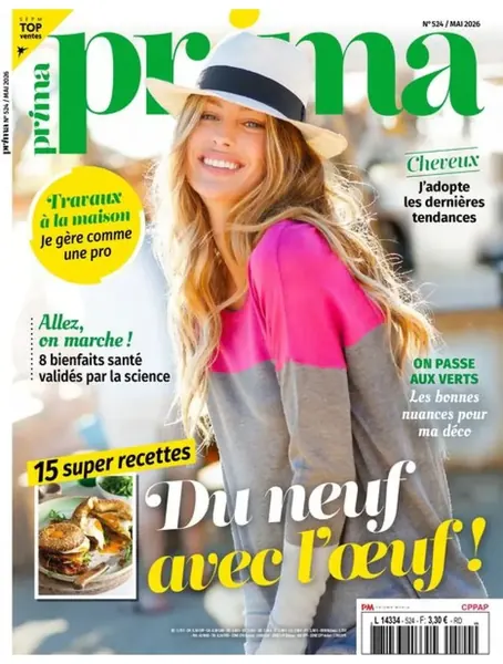 Dernière couverture — Prima