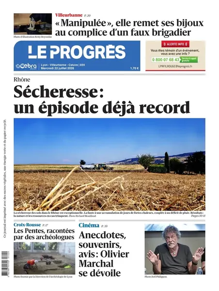 Dernière couverture — Le Progrès, Est Lyonnais