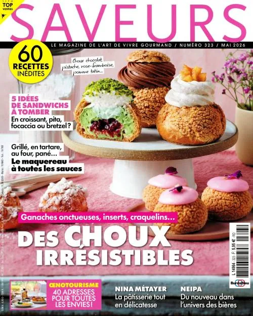Dernière couverture — Saveurs