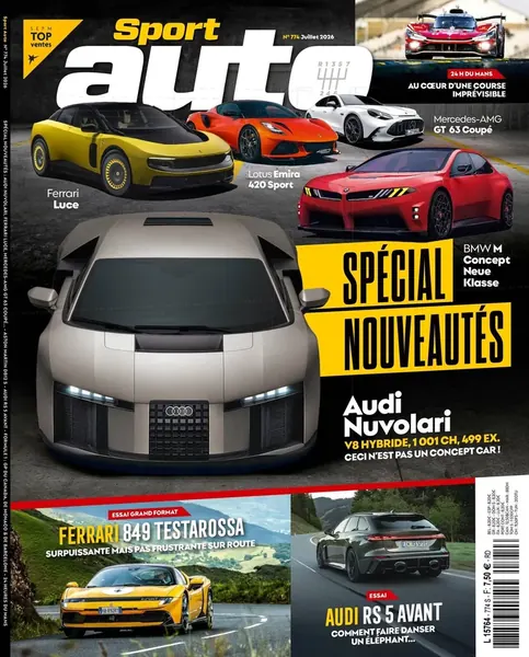 Dernière couverture — Sport Auto