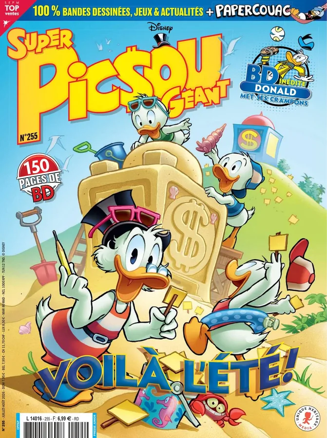 Dernière couverture — super picsou geant
