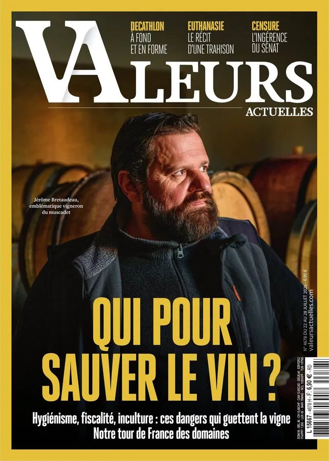 Dernière couverture — Valeurs Actuelles