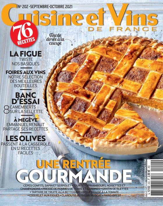 Couverture — cuisine-et-vins-de-france - CVF202