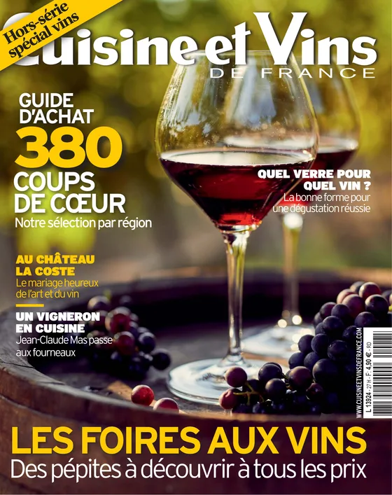 Couverture — cuisine-et-vins-de-france-hs-vin - CVFHV27