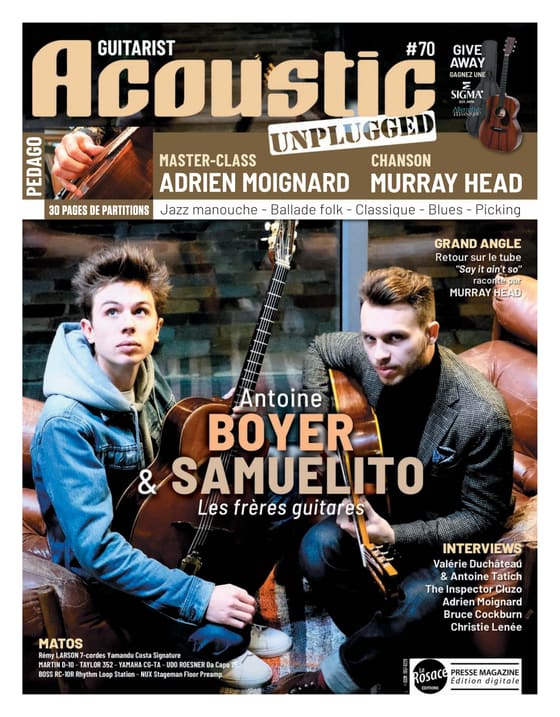 Couverture — guitarist-acoustic - GA70