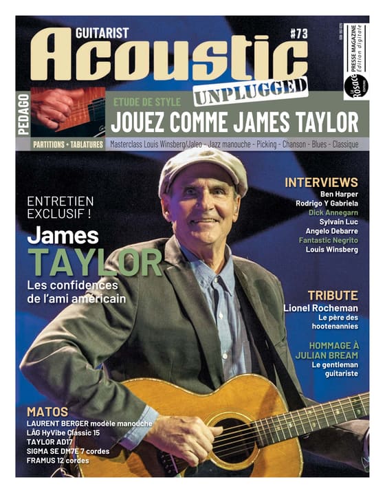 Couverture — guitarist-acoustic - GA73