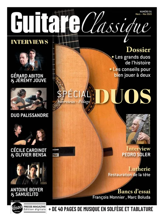 Couverture — guitare-classique - GC91