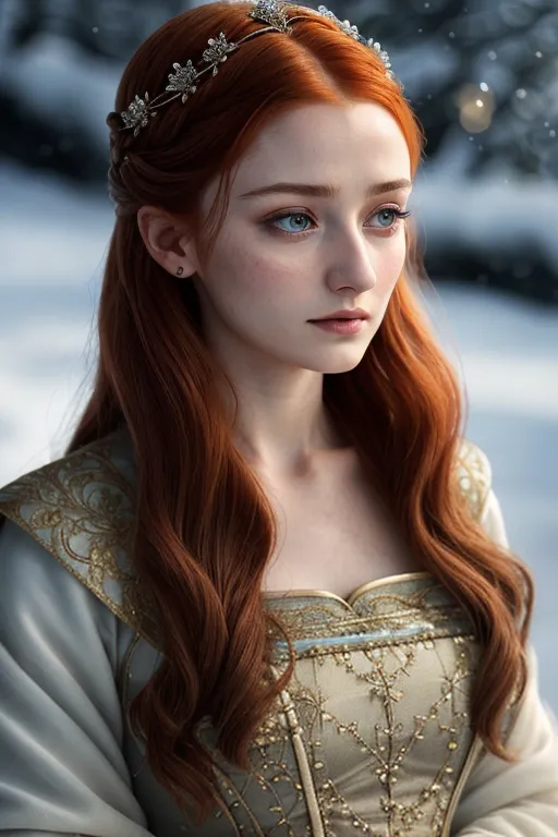 sansa-stark-4jtyjo9n - Sansa Stark, the resilient lady of Winterfell, navigates the treacherous game of thrones with grace and cunning, evolving from a naive girl into a powerful leader.