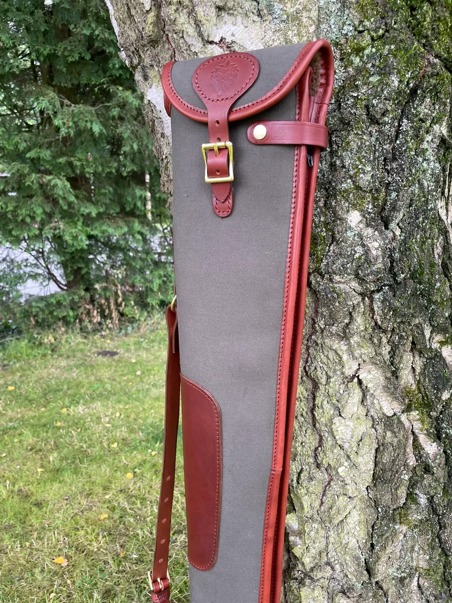 Premium Deluxe Laminated Canvas With Leather Gun Slip (Flap/Buckle/Zip) product image 3