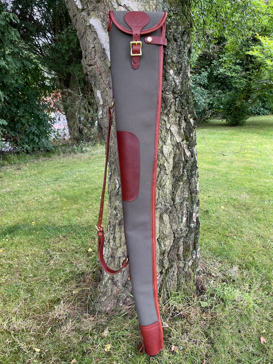 Premium Deluxe Laminated Canvas With Leather Gun Slip (Flap/Buckle/Zip) product image 4