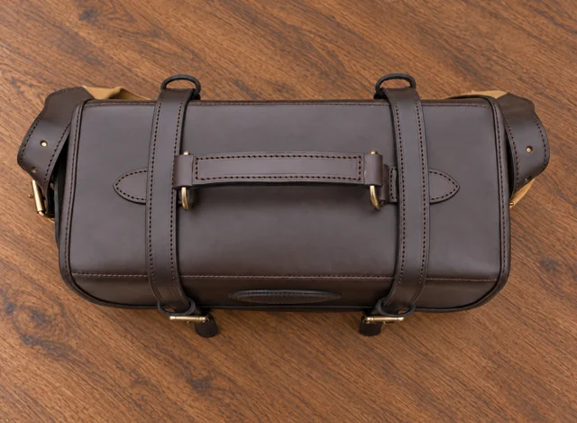 Classic Brown Leather Cartridge Magazine Range Bag product image 3