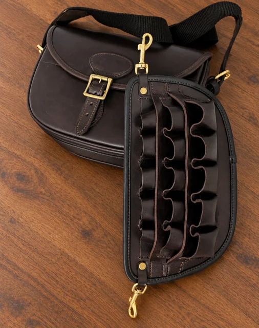 Classic Brown Leather Cartridge Loaders Bag product image 2