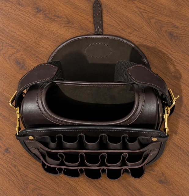 Classic Brown Leather Cartridge Loaders Bag product image 3