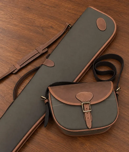 Classic Canvas Gun Slip & Cartridge Bag (2 piece set)
