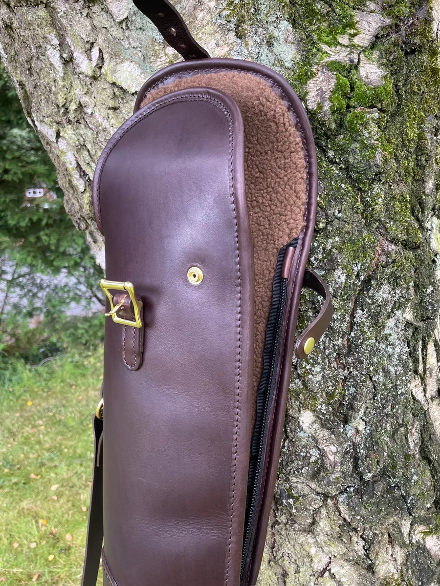Premium Italian Havana Leather Flap/Buckle/Zip Gun Slip product image 4