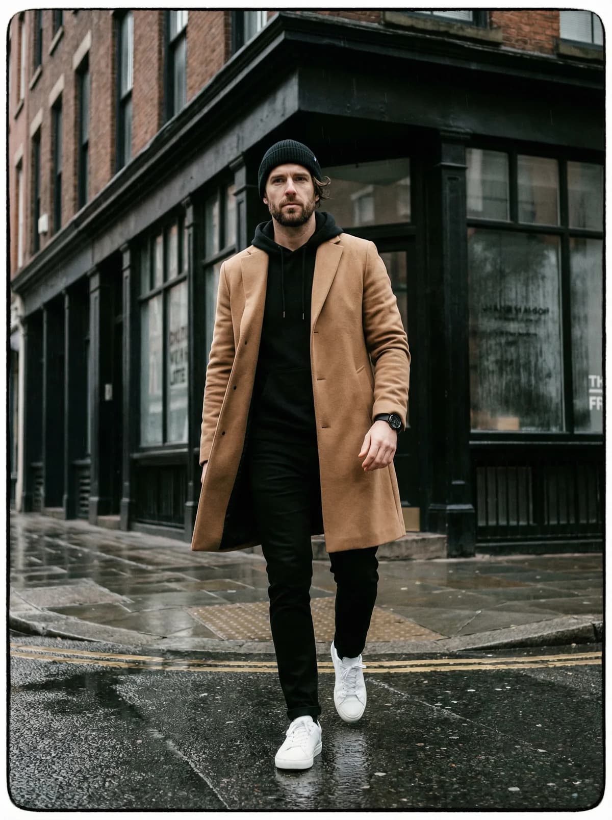 Camel Coat - Urban Walk