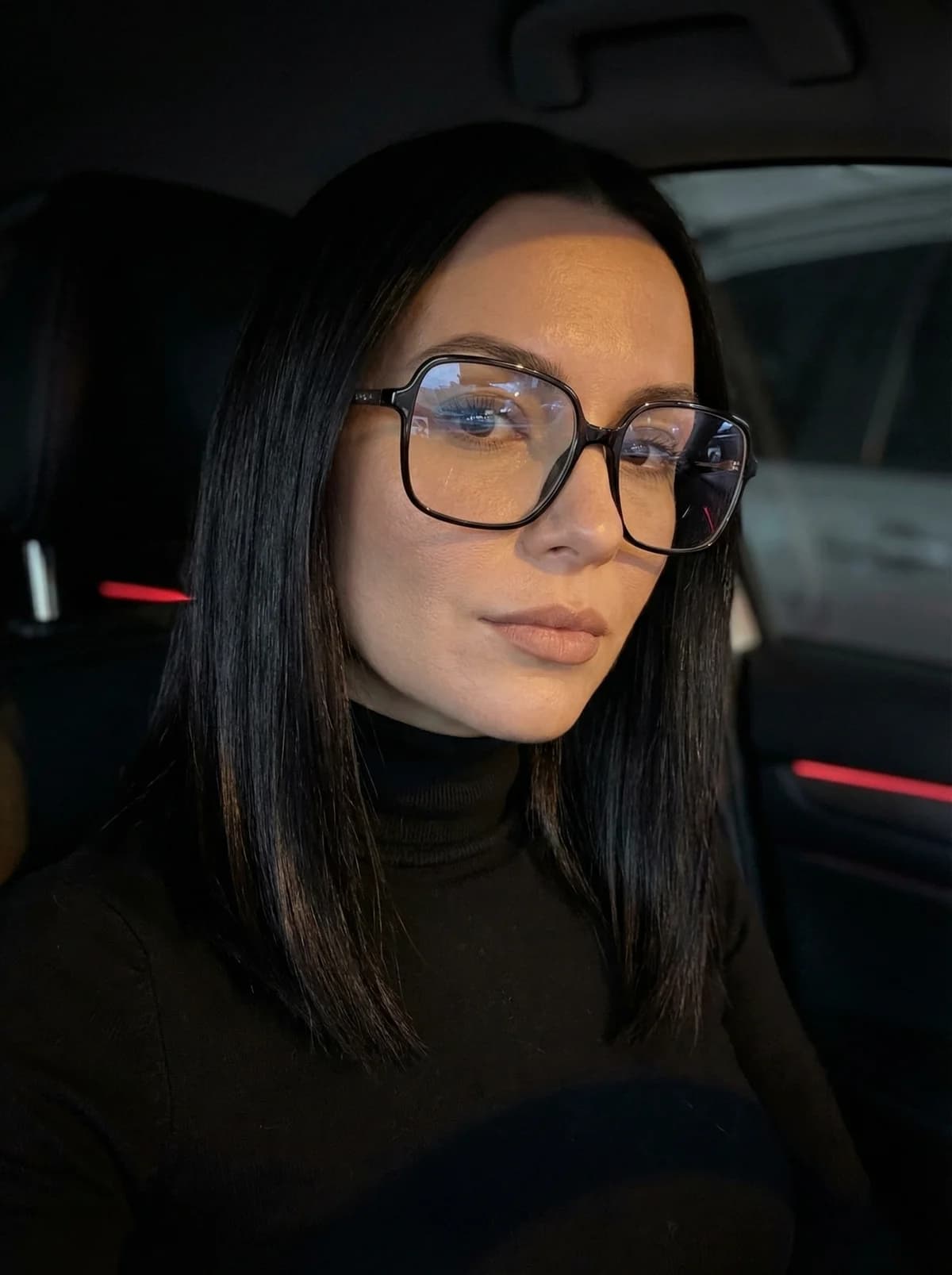 Car Selfie - Evening Glasses