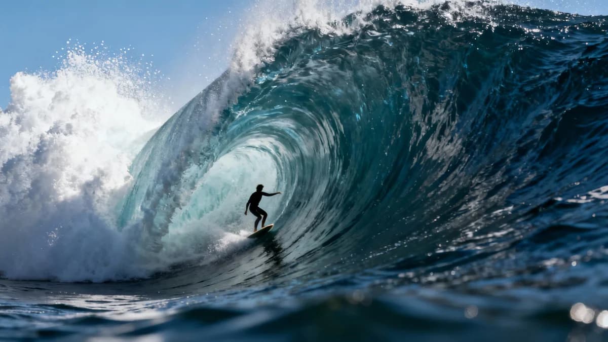 Giant Wave - Surfer Epic