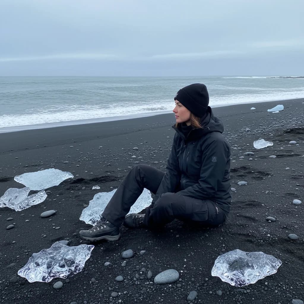 Iceland - Volcanic Beach