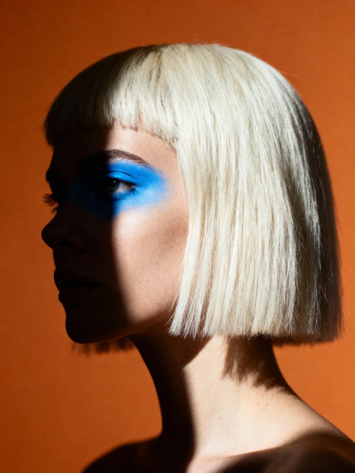 Moody - Blue Paint Eyes
