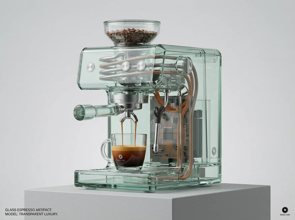 Transparent Coffee Machine - Concept