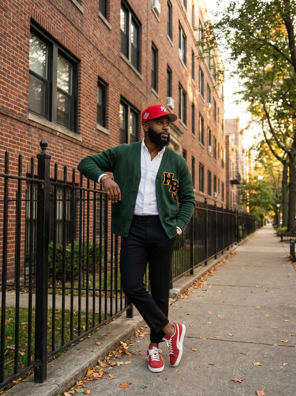 Varsity Cardigan - Urban Style
