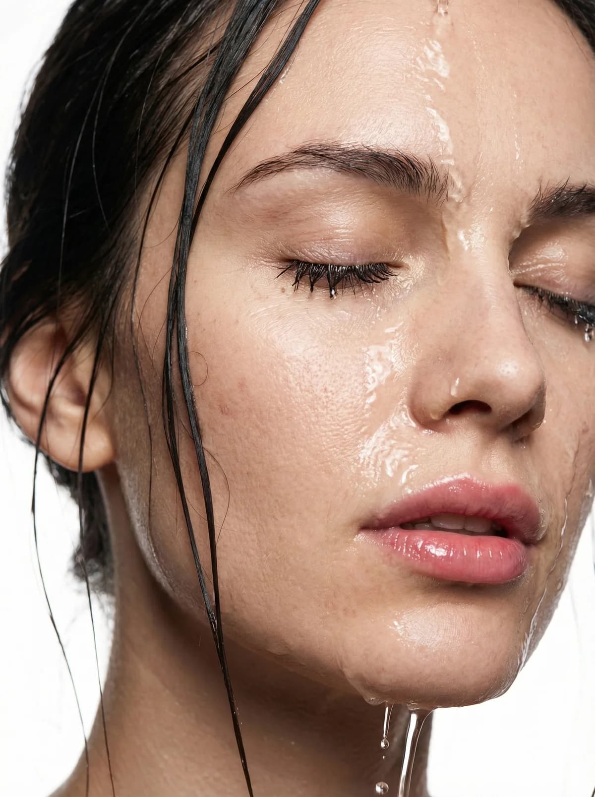 Water Face - Beauty Close-up