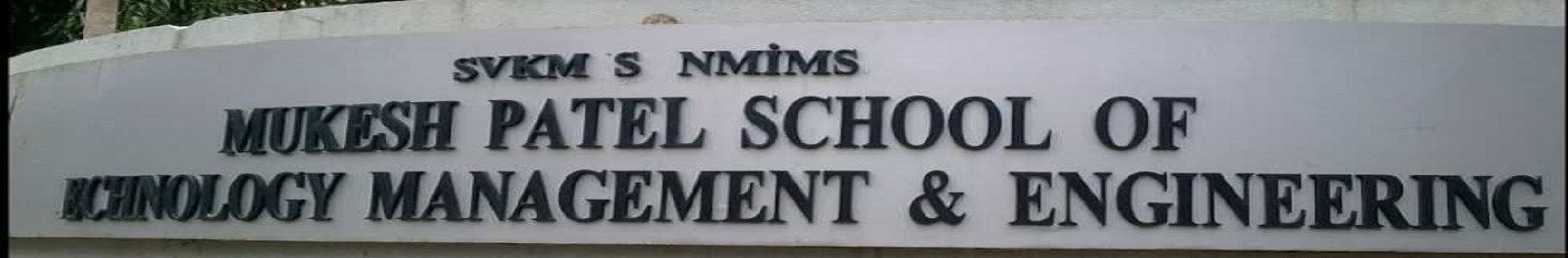 Mukesh Patel School of Technology Management and Engineering Banner