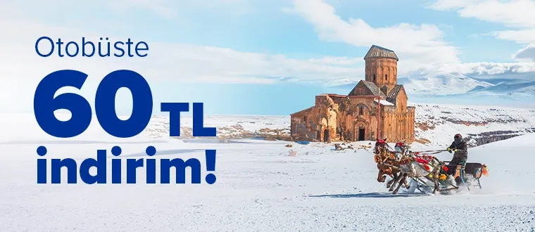 Otobüs kaçar, kasımda 60 TL indirim fırsatı kaçmaz!