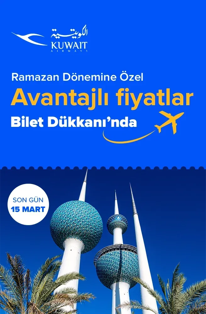 Kuwait Airways ile Ramazan'a Özel Avantajlar