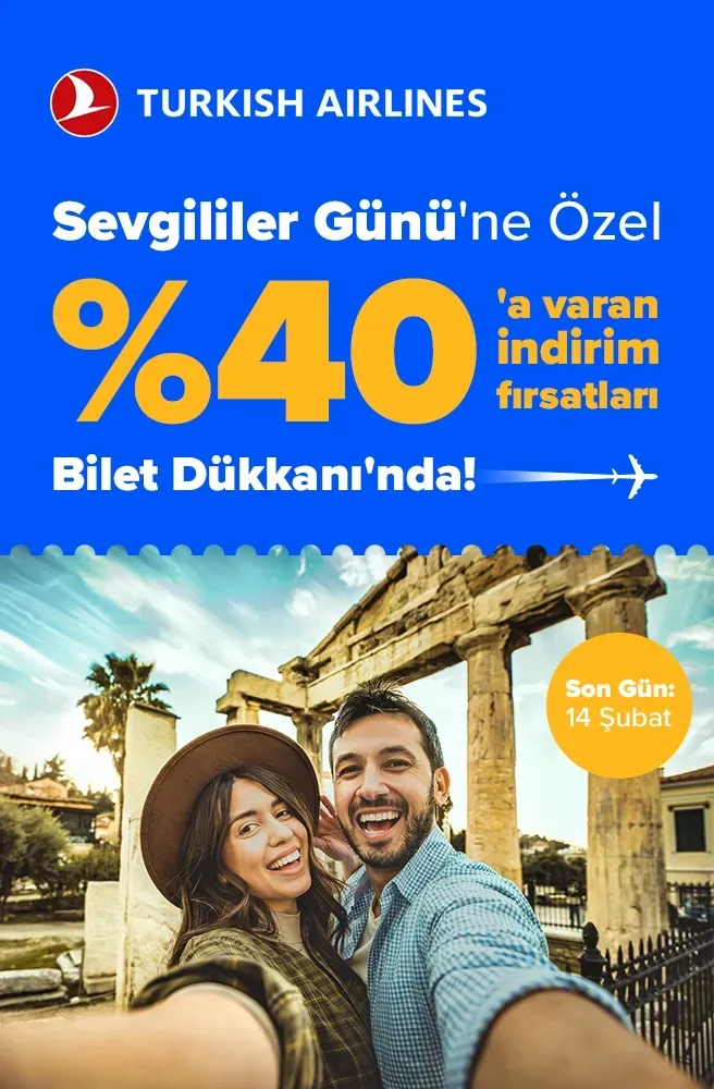 Sevgililer Gününe Özel %40'a Varan İndirim Fırsatı!