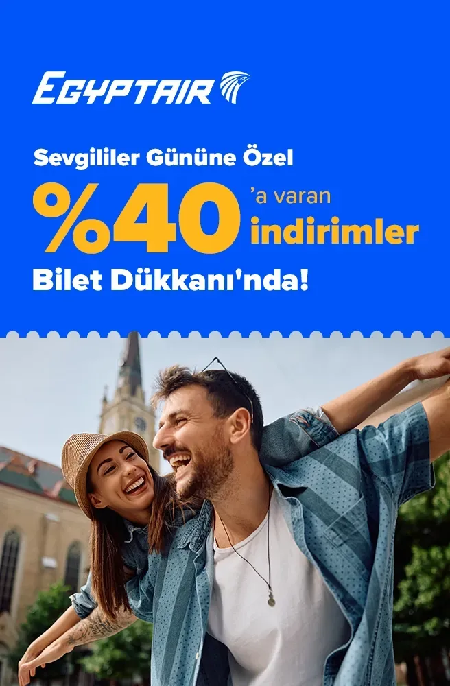Egypt Air ile %40'a Varan İndirimler!