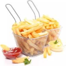 2X MINE CESTA DE BATATA FRITA