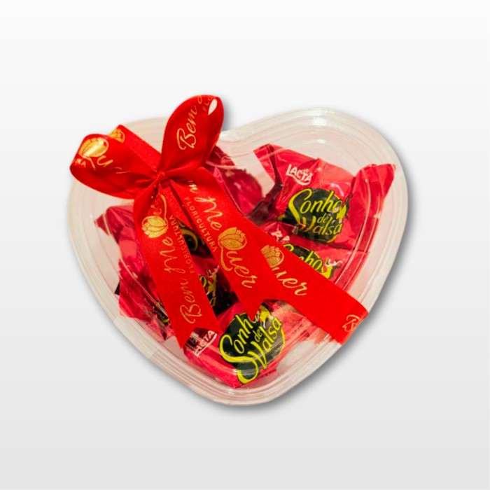Coração Chocolate Sonho de Valsa