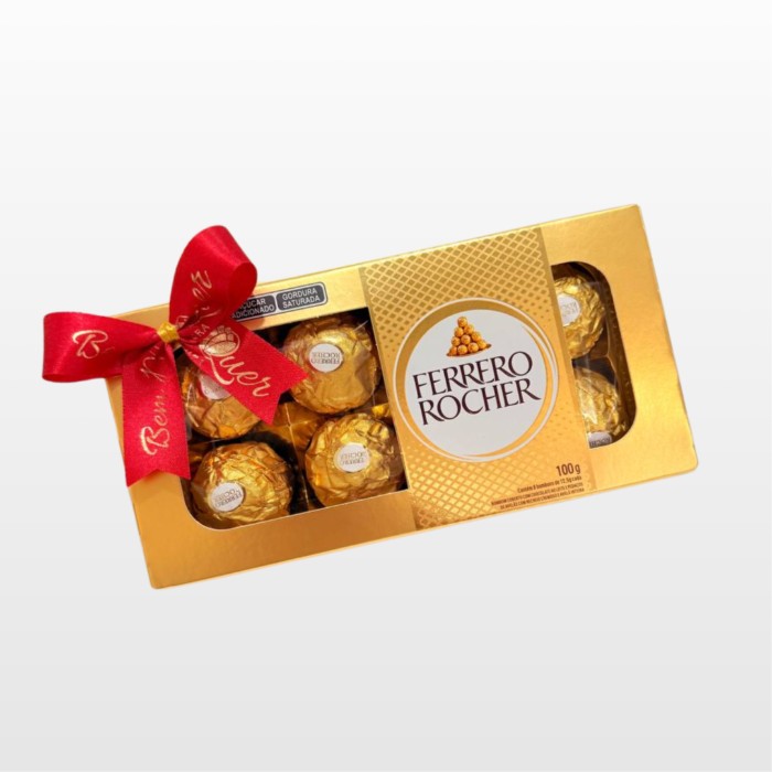 Caixa com 8 Chocolates Ferrero Rocher