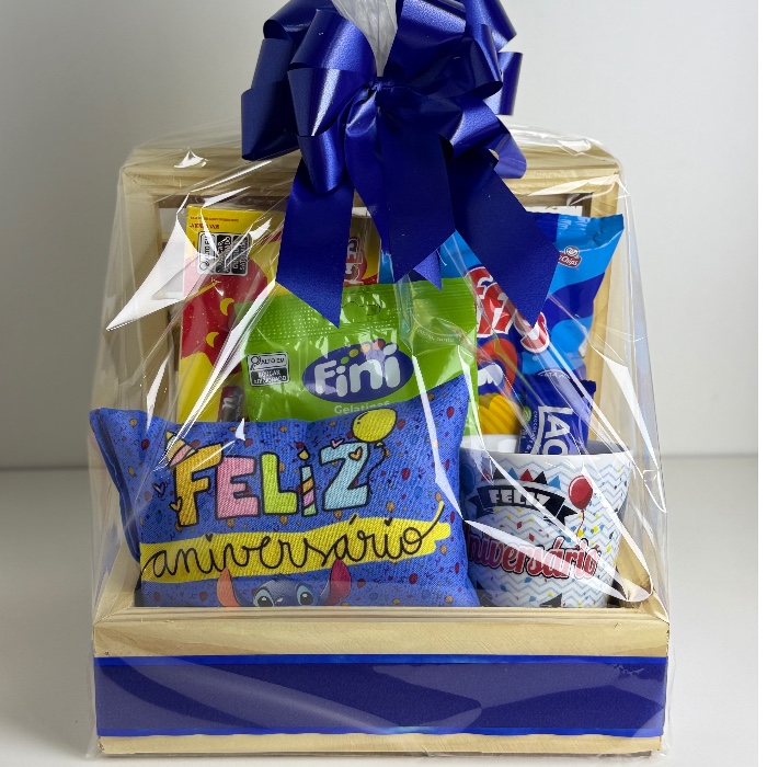 Caixote tema aniversário